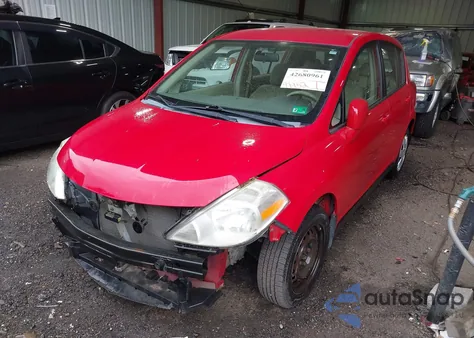 2007 Nissan Versa S/Sl from USA, damaged, VIN 3N1BC13E97L366732